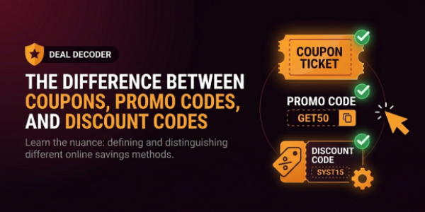 The Difference Between Coupons, Promo Codes, and Discount Codes