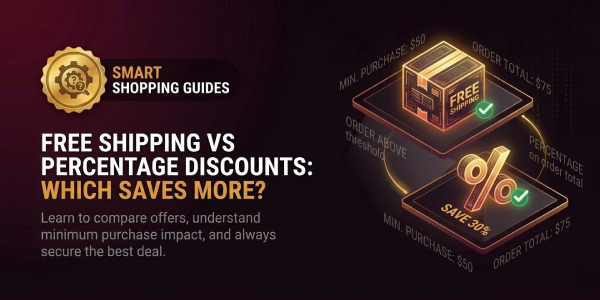 Free Shipping vs Percentage Discounts: Which Saves More?
