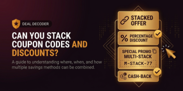 Can You Stack Coupon Codes and Discounts?