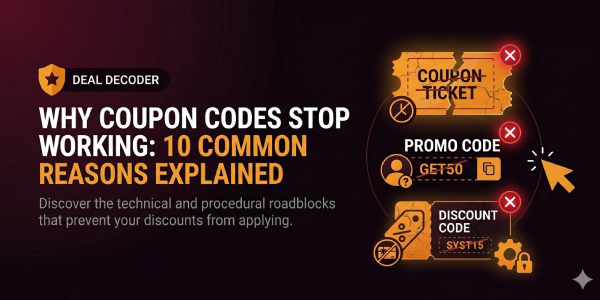 Why Coupon Codes Stop Working