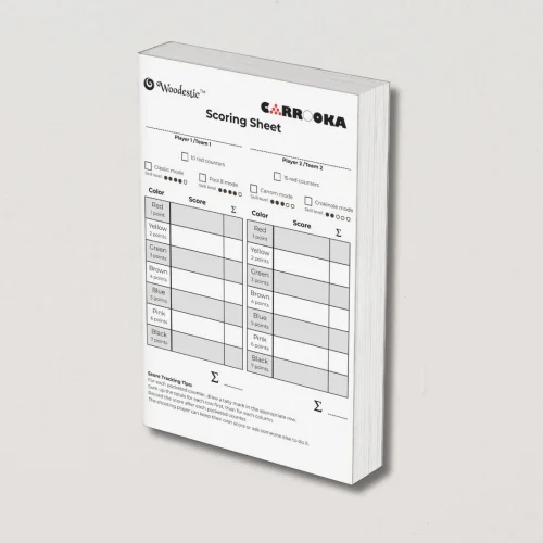Woodestic Carrooka Scoring Sheet