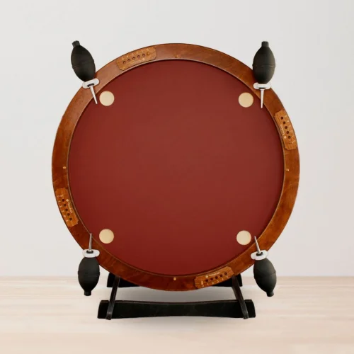 Woodestic Puff Billiards Mini - Silver , Crimson