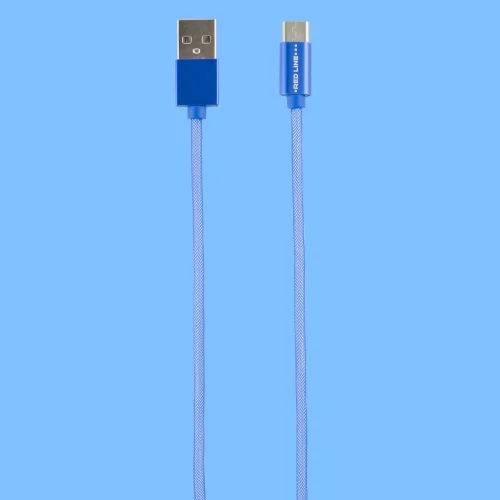 Кабель Red Line CU-3A USB/USB-C 1 м Синий