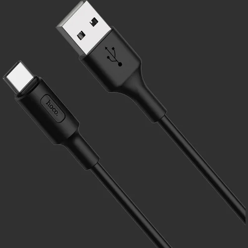Кабель Hoco RA1 USB/USB-C 1 м Чёрный