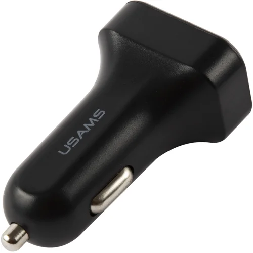 Автомобильное зарядное устройство Usams NTU35MC13TZ USB/USB с каб