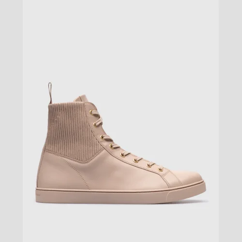 Martis Sneaker beige leather high-tops Gianvito Rossi