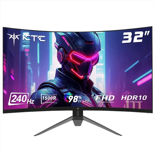 Monitor curvo para juegos KTC H32S17F de 32", 240 Hz, 1500R, 1920 x 1080 FHD