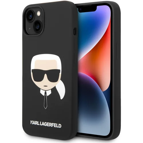 Клип-кейс Karl Lagerfeld Magsafe для Apple iPhone 14 Plus Чёрный