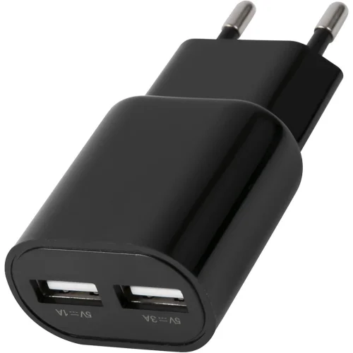 Зарядное устройство Red Line ТС-3A USB/USB 15 Вт Чёрное