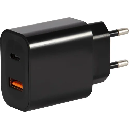Зарядное устройство Red Line NQC-13 USB/USB-C 20 Вт Чёрное