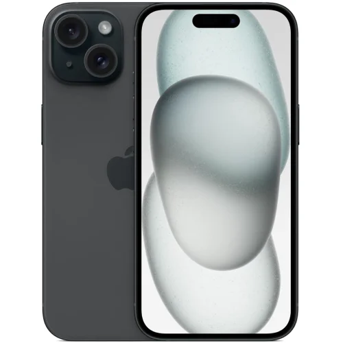 Смартфон Apple iPhone 15 128 ГБ MTP03HN/A Чёрный (nanoSIM+eSIM, без RuStore)