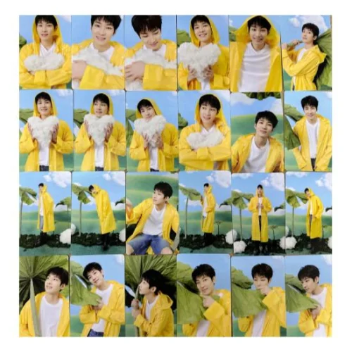 Seventeen Официальный набор фотокарточек ВонУ photocard set yellow