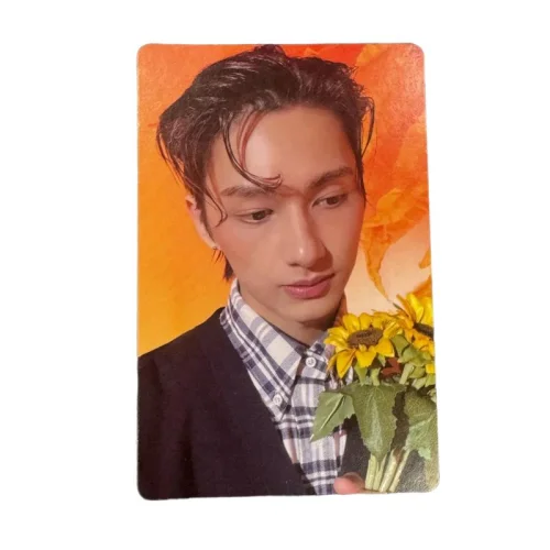 SEVENTEEN JUN 17 IS RIGHT HERE Official Photocard KPOP PC 17 IS RIGHT HERE- JUN orange