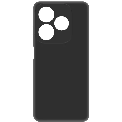 Клип-кейс Krutoff Soft для Infinix Smart 8/8 Plus Чёрный