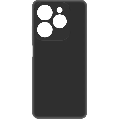 Клип-кейс Krutoff Soft для Infinix Hot 40i Чёрный