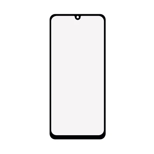 Защитное стекло Gresso для Samsung Galaxy A15 с чёрной рамкой