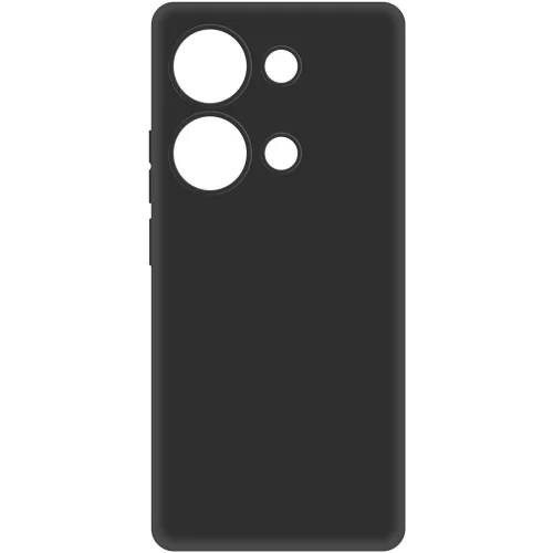 Клип-кейс Krutoff Soft для Xiaomi REDMI Note 13 Pro 4G/POCO M6 Pro 4G Чёрный