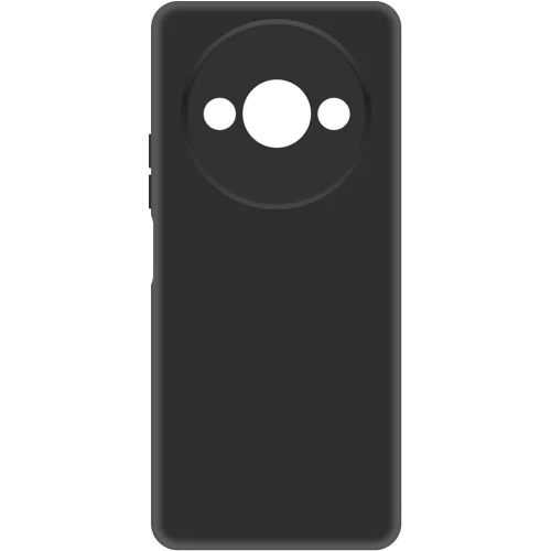 Клип-кейс Krutoff Soft для Xiaomi REDMI A3 Чёрный
