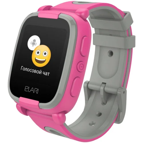 Умные часы Elari Kidphone 2 Розовые / Серые