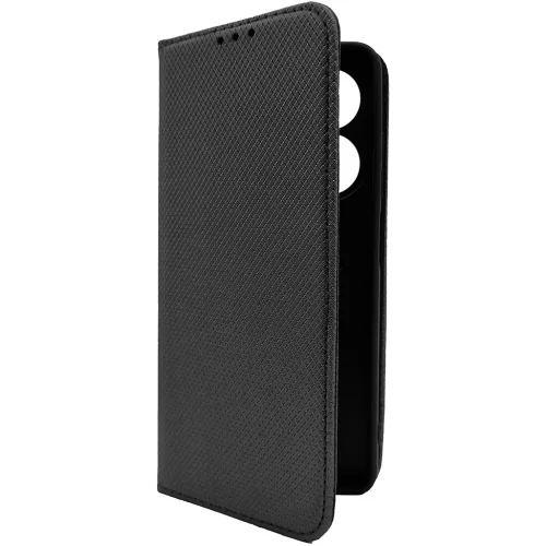 Чехол-книжка BoraSCO для Infinix Hot 40i/Smart 8/8 Plus/8 Pro Чёрный