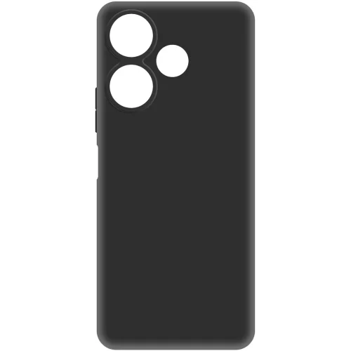 Клип-кейс Krutoff Soft для Xiaomi REDMI 13 Чёрный