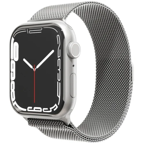Ремешок VLP для Apple Watch 42–45 мм Серебристый