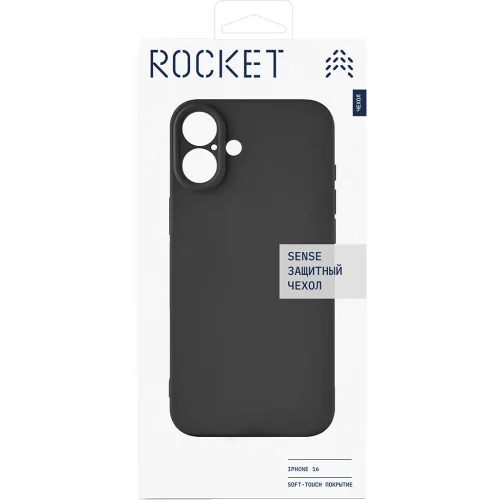 Клип-кейс Rocket Sense для Apple iPhone 16 с MagSafe Чёрный
