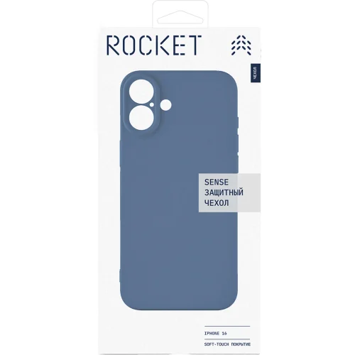 Клип-кейс Rocket Sense для Apple iPhone 16 с MagSafe Тёмно-синий