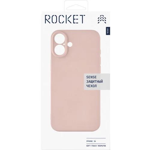 Клип-кейс Rocket Sense для Apple iPhone 16 с MagSafe Розовый
