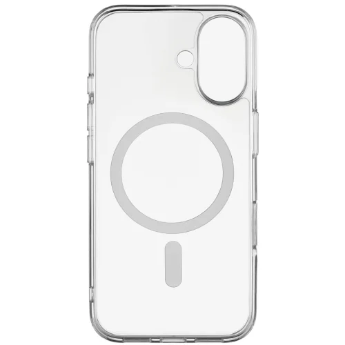 Клип-кейс uBear Real Mag для Apple iPhone 16 Прозрачный