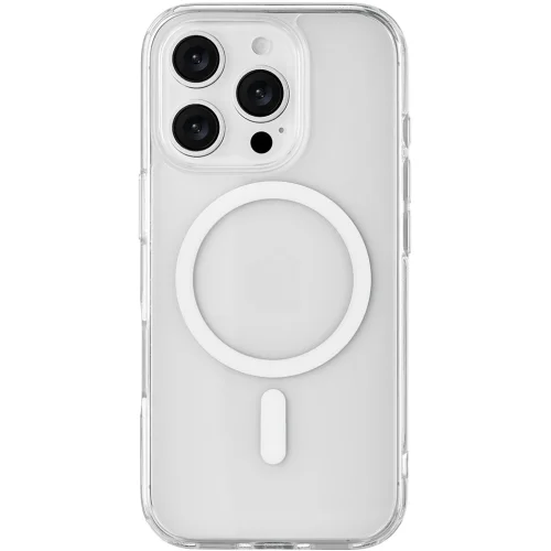 Клип-кейс uBear Real Mag для Apple iPhone 16 Pro Прозрачный