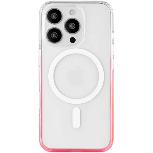 Клип-кейс uBear Fusion Mag для Apple iPhone 16 Pro Розовый