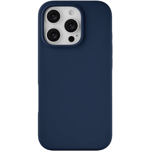 Клип-кейс uBear Touch Mag для Apple iPhone 16 Pro Тёмно-синий