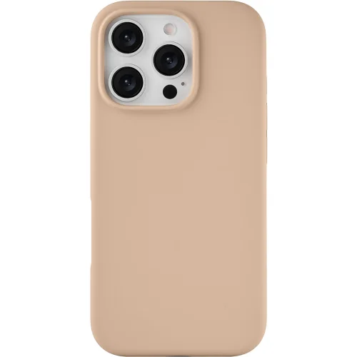 Клип-кейс uBear Touch Mag для Apple iPhone 16 Pro Бежевый