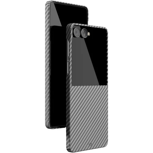 Клип-кейс VLP Kevlar для Samsung Galaxy Z Flip7 с MagSafe Чёрный