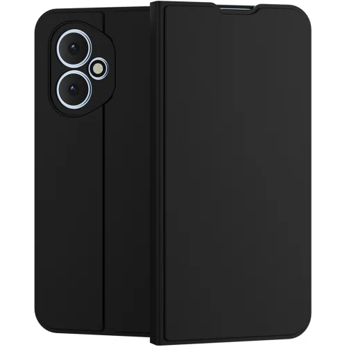 Чехол-книжка Krutoff Magnet для Honor 400 Чёрный