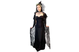 Fantasy Dark Gothic Wicked Witch Adult Costume