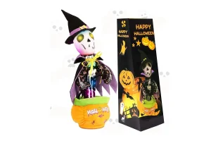 Halloween Skull Toy, Halloween Decorations Volume Adjustment Talking Mimicking Toy Dancing Singing R