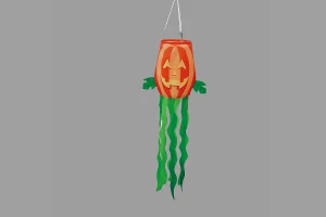 Polyester Halloween Theme Pumpkin Windsock Flag