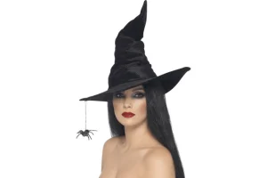Witch Hat with Dangling Spider