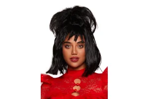 Womens Beetle Wife Wig, Black