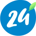 Organic Baby Food 24 logo